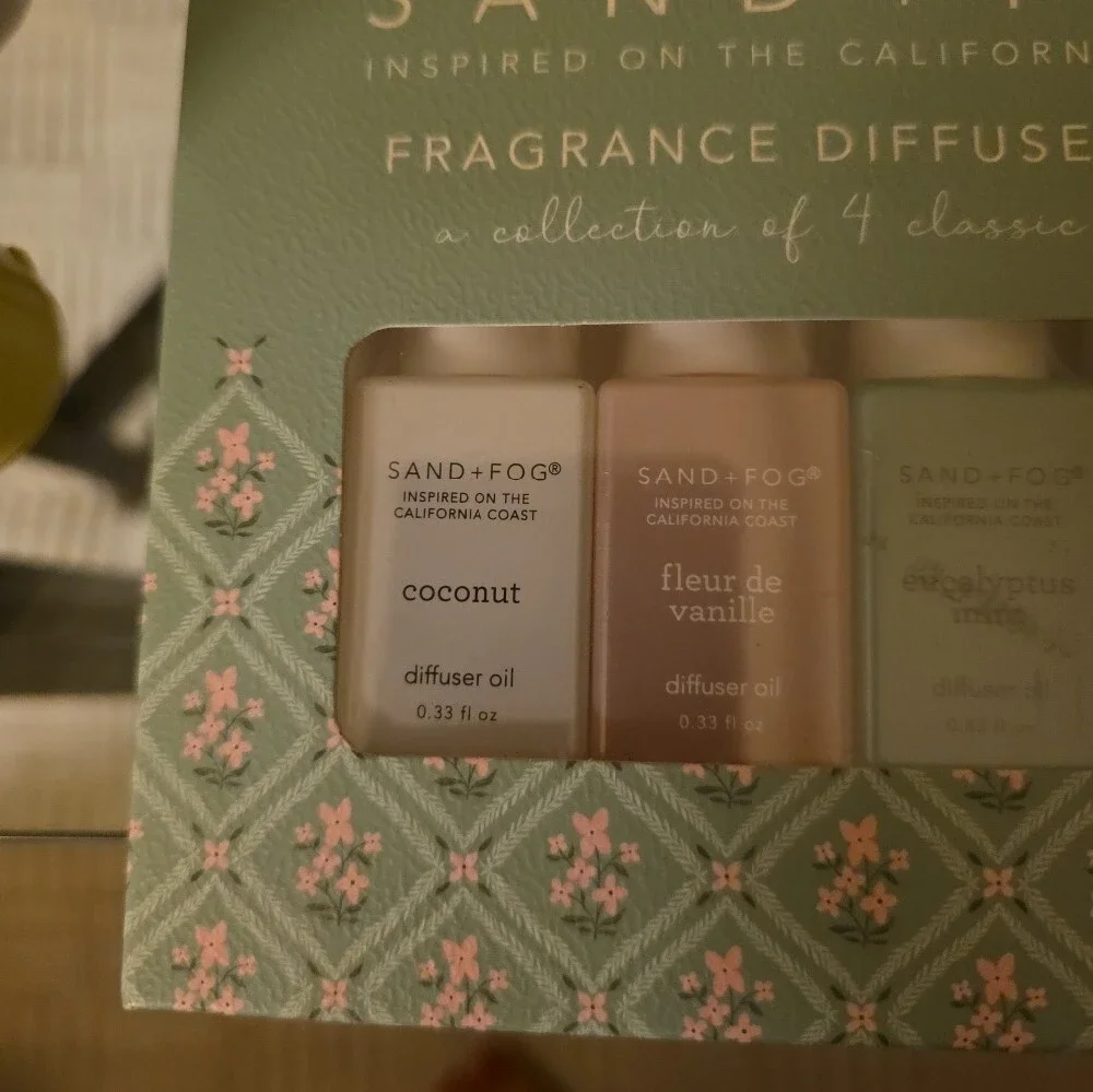 Fragrance Diffuser Oils Set - 4 Scents